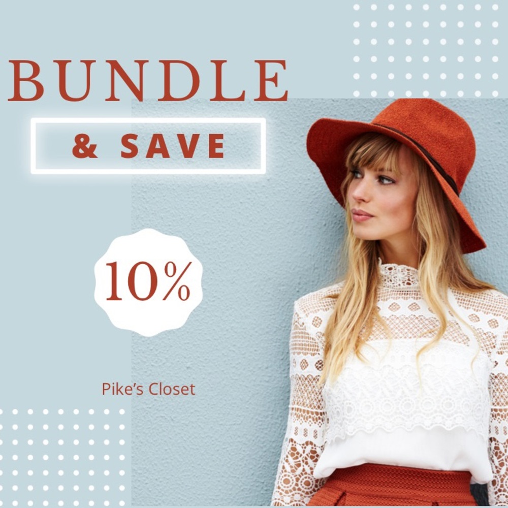 Bundle and save 10% off 2 or more items